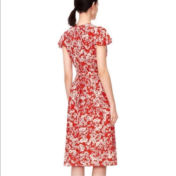 Rebecca Taylor Cherry Blossom Wrap Dress - Picture 3 of 11